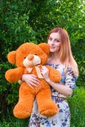 карамельный мишка рафаэль 80см