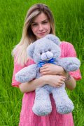 серый рафаэль 50см